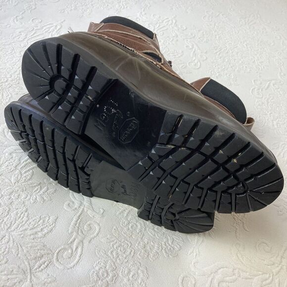 LL Bean Gore-Tex Boots Men 9 Brown Vintage Insulated Maine Hunting Shoe Winter - Picture 12 of 16